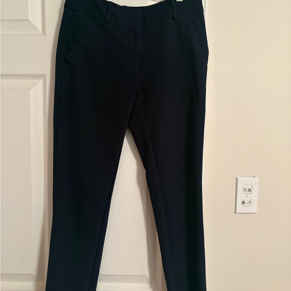 LOFT Navy Women's Straight Leg Pants